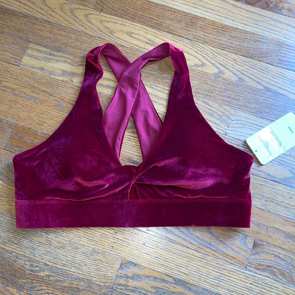 Fabletics Velour Sports Bra